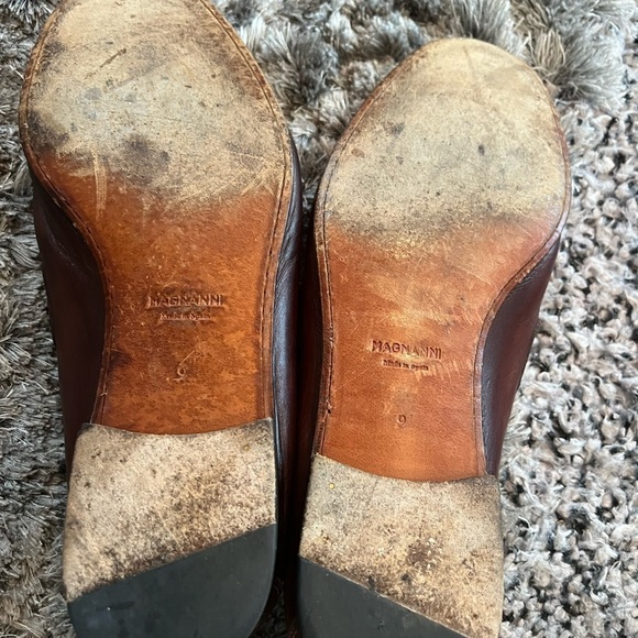 Magnanni Tonio Bit Loafer 20309 Dark Brown Leather Size 9 M $375